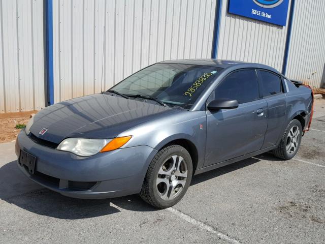1G8AM12F65Z151597 - 2005 SATURN ION LEVEL GRAY photo 2