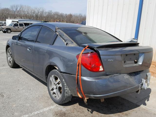 1G8AM12F65Z151597 - 2005 SATURN ION LEVEL GRAY photo 3