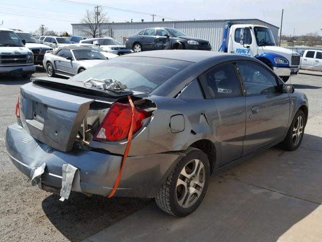 1G8AM12F65Z151597 - 2005 SATURN ION LEVEL GRAY photo 4