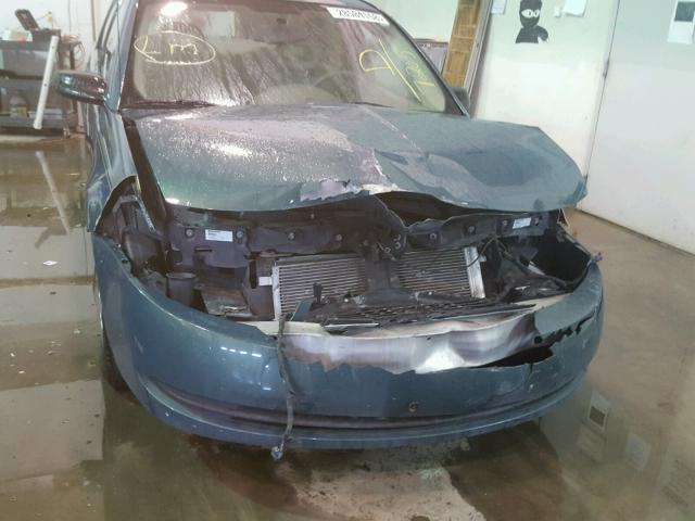 1G8AJ55F16Z127205 - 2006 SATURN ION LEVEL GREEN photo 9