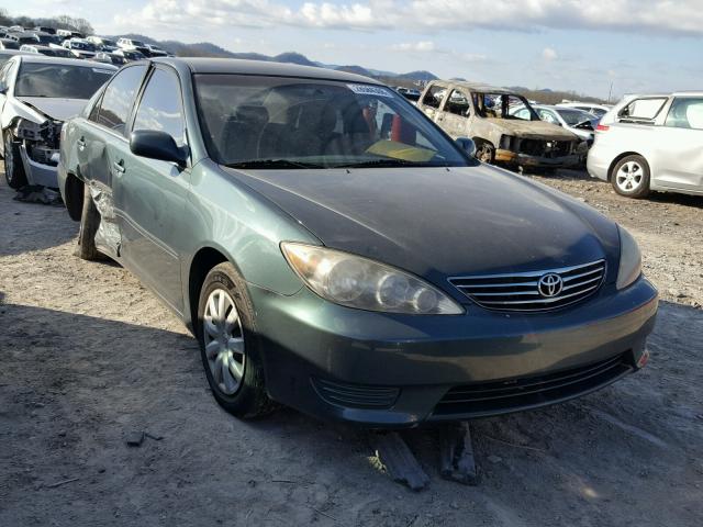 4T1BE32K85U434561 - 2005 TOYOTA CAMRY LE GREEN photo 1