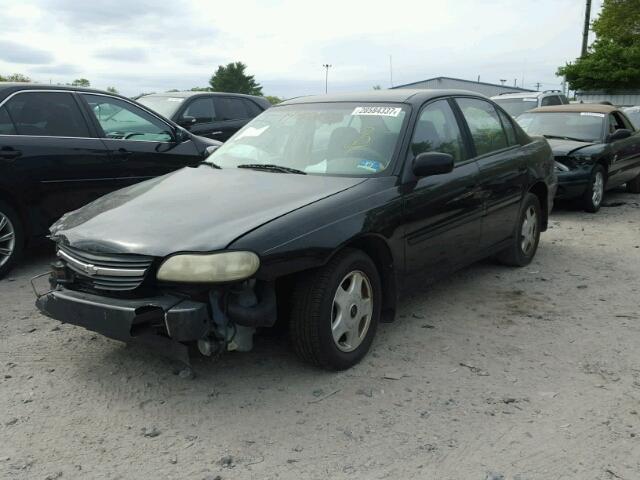 1G1NE52J316218855 - 2001 CHEVROLET MALIBU LS BLACK photo 2