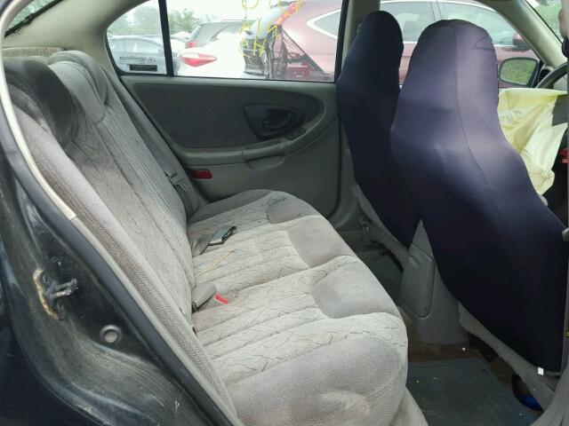 1G1NE52J316218855 - 2001 CHEVROLET MALIBU LS BLACK photo 6