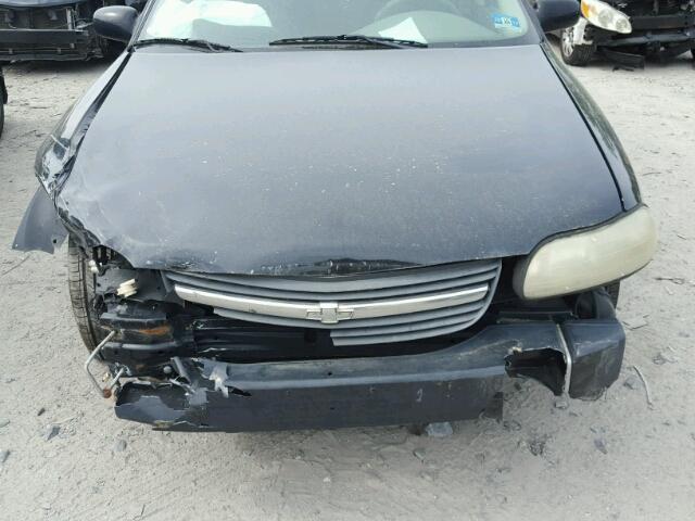 1G1NE52J316218855 - 2001 CHEVROLET MALIBU LS BLACK photo 7
