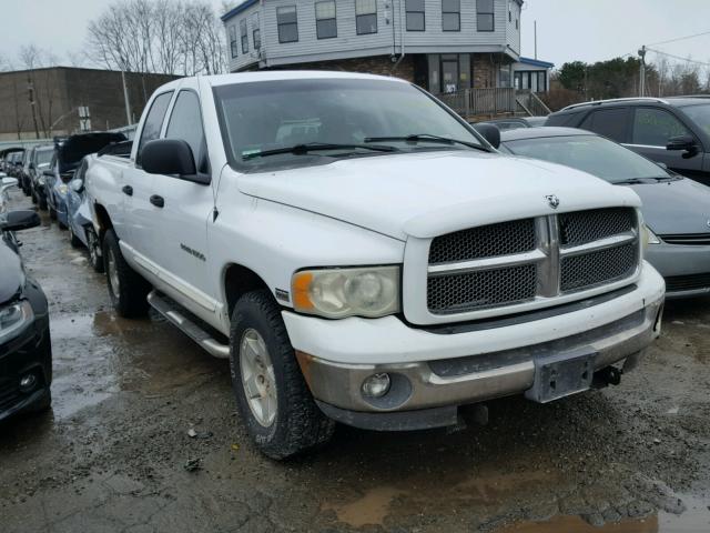 1D3HU18Z52J172397 - 2002 DODGE RAM 1500 WHITE photo 1