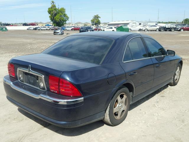 1LNHM87A71Y657221 - 2001 LINCOLN LS BLUE photo 4