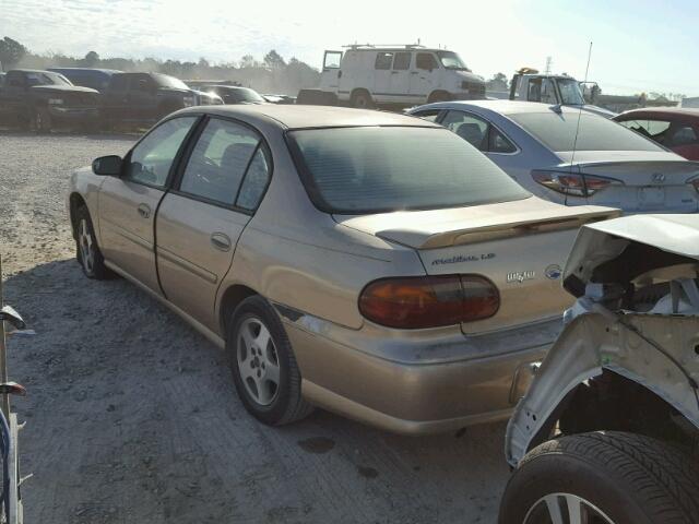 1G1NE52J33M660016 - 2003 CHEVROLET MALIBU LS GOLD photo 3