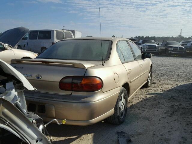 1G1NE52J33M660016 - 2003 CHEVROLET MALIBU LS GOLD photo 4