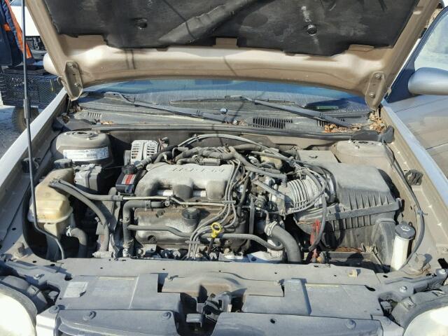 1G1NE52J33M660016 - 2003 CHEVROLET MALIBU LS GOLD photo 7