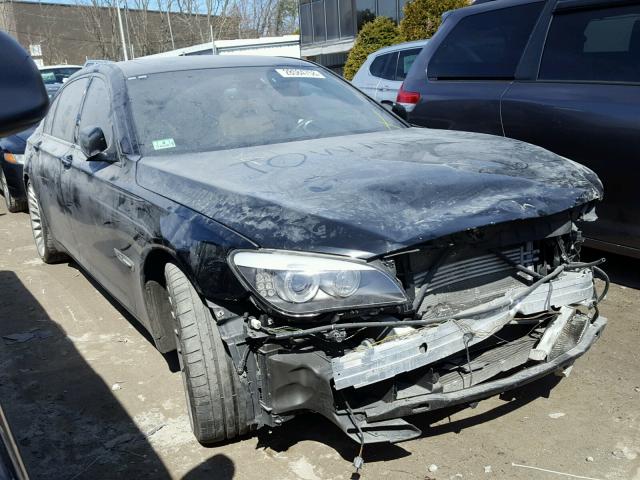 WBAKC8C5XBC449027 - 2011 BMW 7 SERIES BLACK photo 1