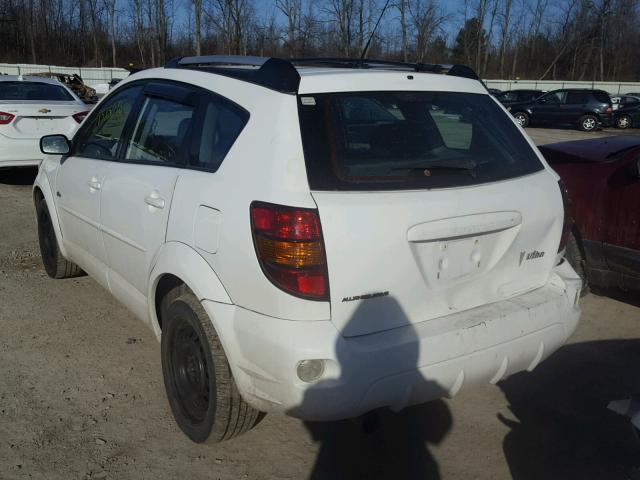 5Y2SM62843Z473564 - 2003 PONTIAC VIBE WHITE photo 3