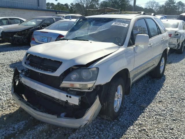 JT6GF10U0Y0074964 - 2000 LEXUS RX 300 WHITE photo 2