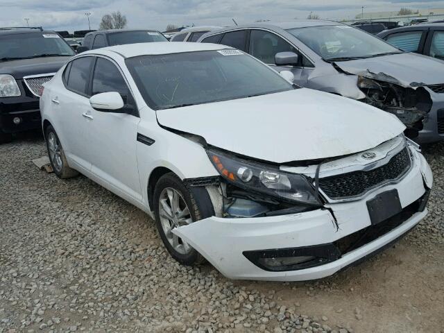 5XXGM4A73DG199569 - 2013 KIA OPTIMA LX WHITE photo 1