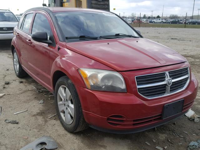 1B3CB4HA6AD533946 - 2010 DODGE CALIBER SX RED photo 1