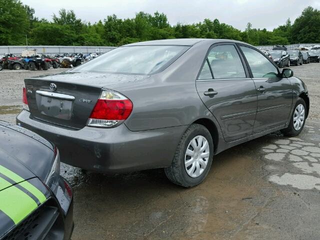 4T1BE32K96U671884 - 2006 TOYOTA CAMRY LE/X GRAY photo 4