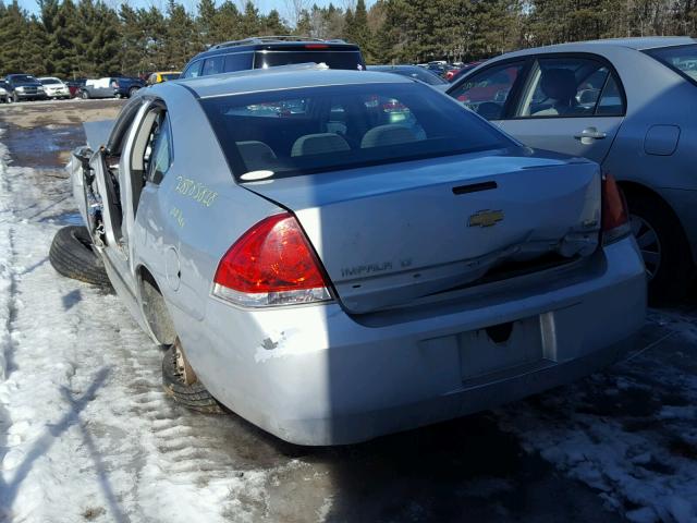 2G1WB5EK9A1133530 - 2010 CHEVROLET IMPALA LT SILVER photo 3