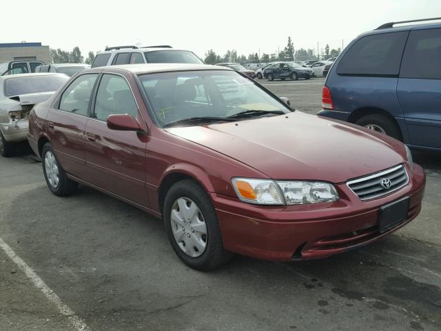 JT2BG22K910570541 - 2001 TOYOTA CAMRY CE MAROON photo 1