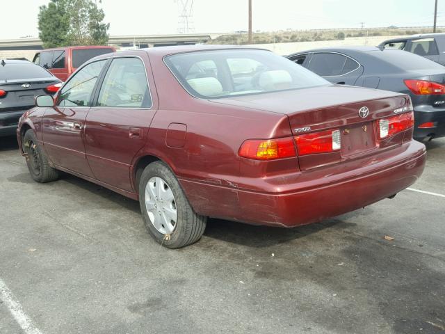 JT2BG22K910570541 - 2001 TOYOTA CAMRY CE MAROON photo 3