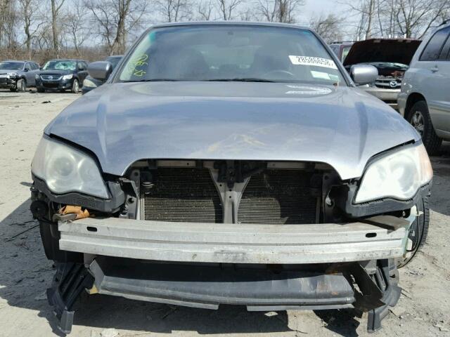 4S3BL616796224334 - 2009 SUBARU LEGACY 2.5 GRAY photo 9