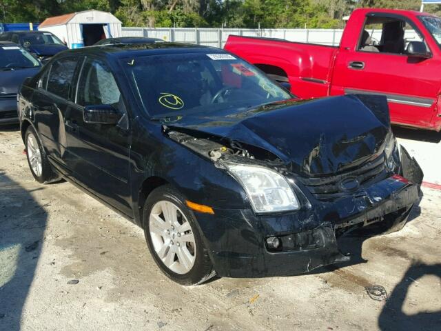 3FAHP08Z78R232047 - 2008 FORD FUSION SEL BLACK photo 1