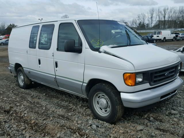 1FTRE14W76DA68858 - 2006 FORD ECONOLINE WHITE photo 1