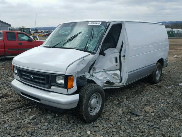 1FTRE14W76DA68858 - 2006 FORD ECONOLINE WHITE photo 2