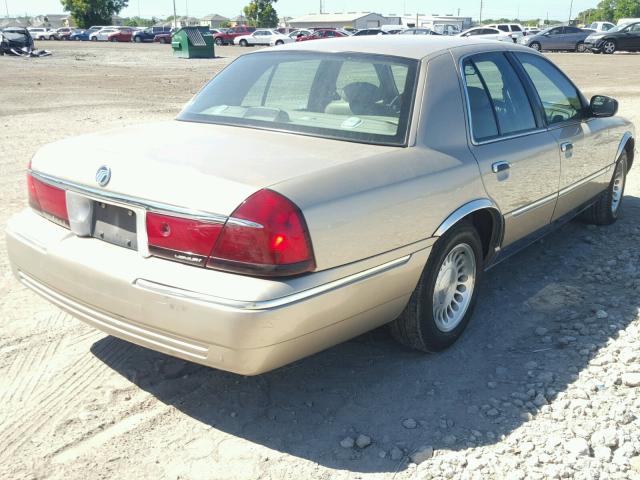 2MEFM75W2YX715135 - 2000 MERCURY GRAND MARQ GOLD photo 4