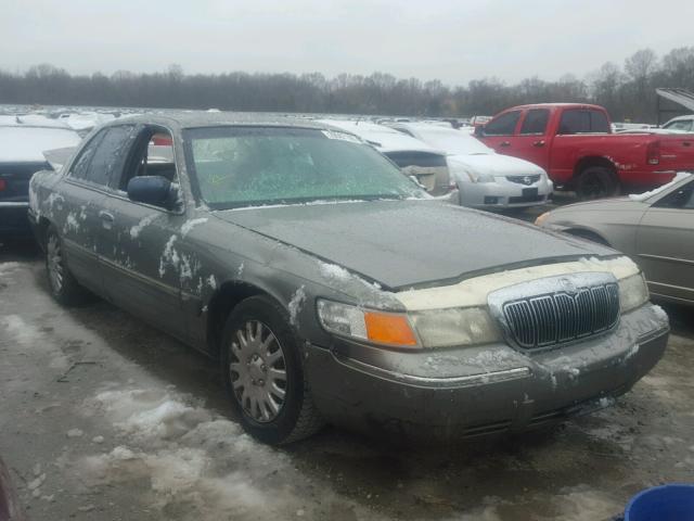 2MEFM74W7YX601343 - 2000 MERCURY GRAND MARQ GRAY photo 1