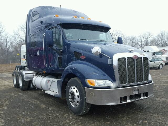 1XP7DB9X32D569496 - 2002 PETERBILT 387 BLUE photo 1