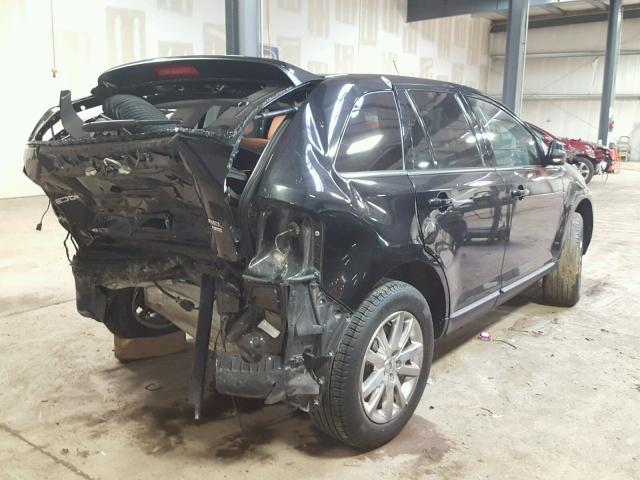 2FMDK4JC5DBB40900 - 2013 FORD EDGE SEL BLACK photo 4