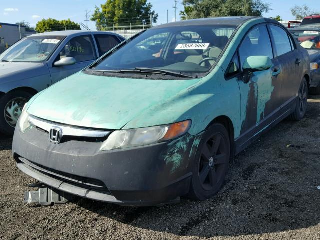 1HGFA16886L067108 - 2006 HONDA CIVIC EX ორფეროვანი ფოტო 2