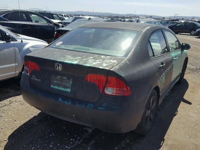 1HGFA16886L067108 - 2006 HONDA CIVIC EX ორფეროვანი ფოტო 4