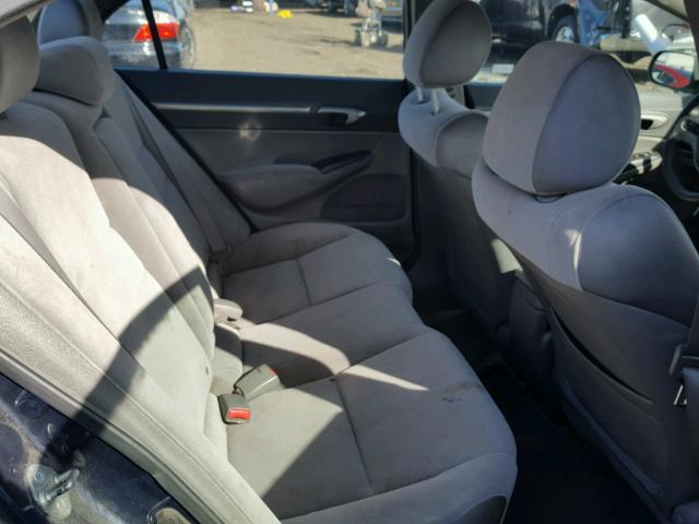 1HGFA16886L067108 - 2006 HONDA CIVIC EX ორფეროვანი ფოტო 6