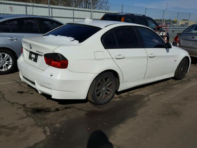 WBAVD13586KV11876 - 2006 BMW 325 XI WHITE photo 4