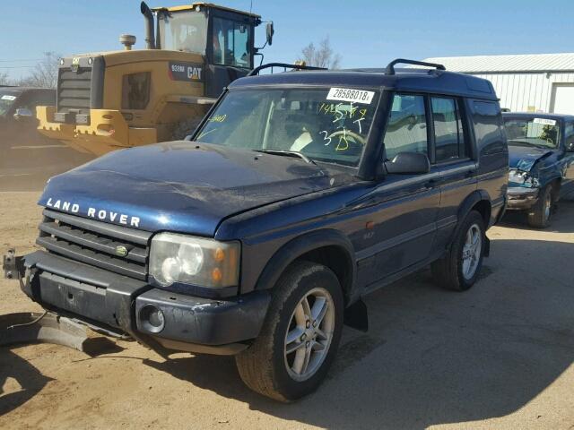 SALTW16423A812967 - 2003 LAND ROVER DISCOVERY BLUE photo 2