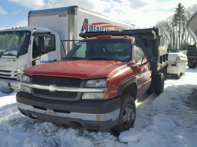 1GBJK34133E266109 - 2003 CHEVROLET SILVERADO RED photo 9