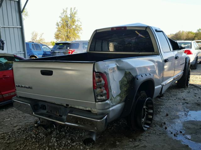3D7KA28613G700738 - 2003 DODGE RAM 2500 S SILVER photo 4