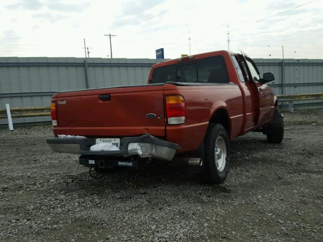 1FTYR14VXXTA57318 - 1999 FORD RANGER ORANGE photo 4