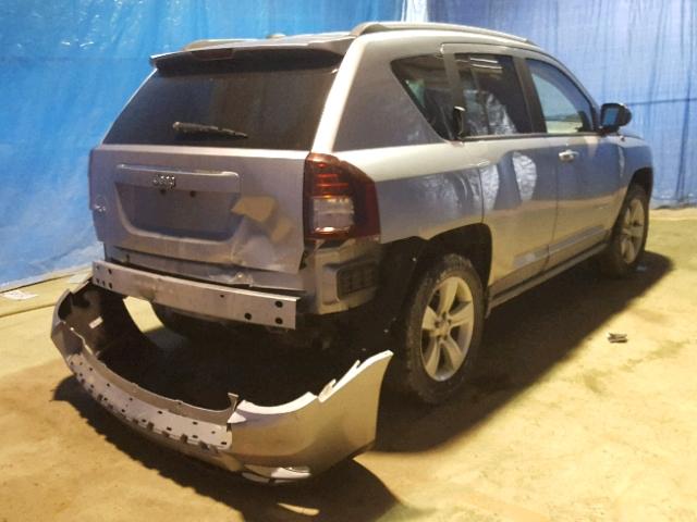 1C4NJDBB2GD723456 - 2016 JEEP COMPASS SP SILVER photo 4