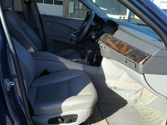 WBANA53545B860466 - 2005 BMW 525 I 蓝色 照片 5