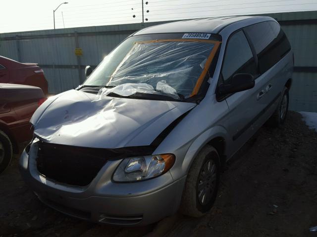 1A4GP45R66B668174 - 2006 CHRYSLER TOWN & COU SILVER photo 2