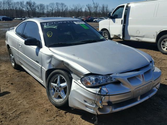 1G2NW12E81M548216 - 2001 PONTIAC GRAND AM G SILVER photo 1