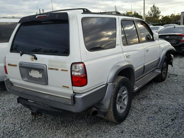 JT3HN87R3X0196036 - 1999 TOYOTA 4RUNNER LI WHITE photo 4