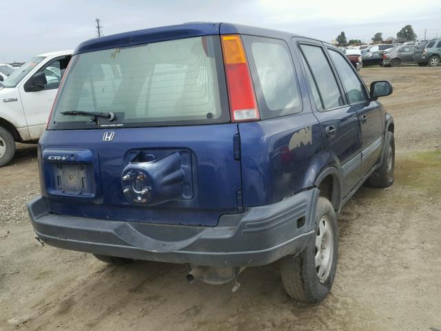 JHLRD184XXC073087 - 1999 HONDA CR-V LX BLUE photo 4