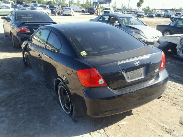 JTKDE177860092262 - 2006 TOYOTA SCION TC 黑色 照片 3