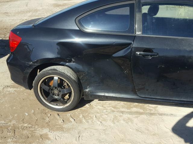 JTKDE177860092262 - 2006 TOYOTA SCION TC 黑色 照片 9