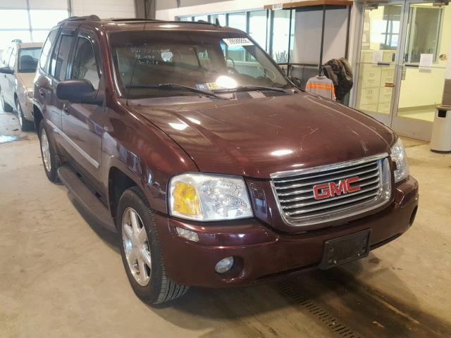 1GKDT13S172252838 - 2007 GMC ENVOY MAROON photo 1