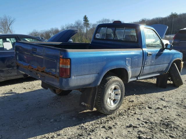 4TARN01P5RZ298098 - 1994 TOYOTA PICKUP 1/2 BLUE photo 4