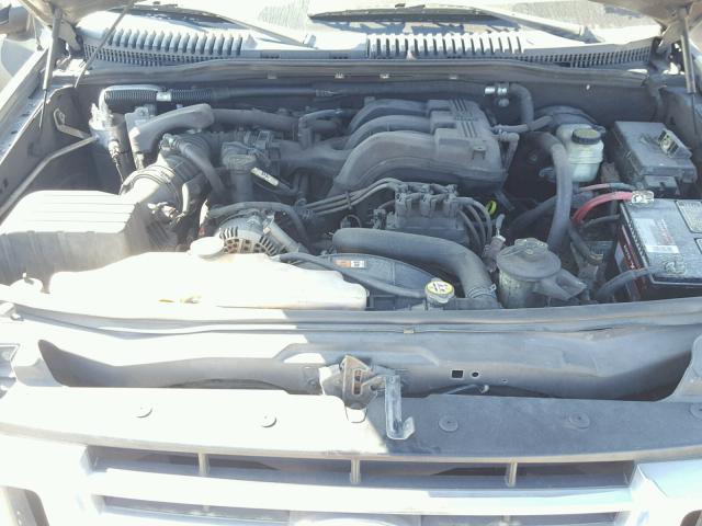 1FMEU64E96UA40075 - 2006 FORD EXPLORER E CHARCOAL photo 7