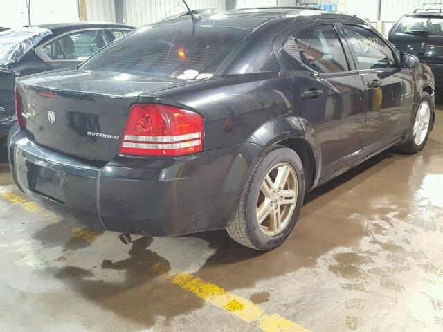 1B3CC1FB8AN233293 - 2010 DODGE AVENGER EX BLACK photo 4